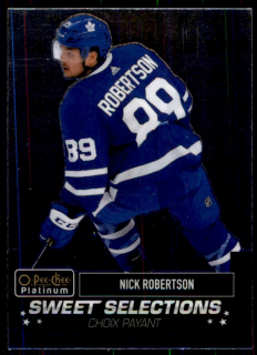 Hokejová karta Nick Robertson OPC Platinum 2020-21 Sweet Selections č. SS-4