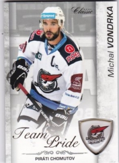 Hokejová karta Michal Vondrka OFS 17/18 S.I. Team Pride 