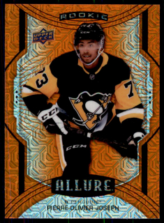 Hokejová karta Pierre-Olivier Joseph UD Allure 20-21 Orange Slice Rookie č. 129
