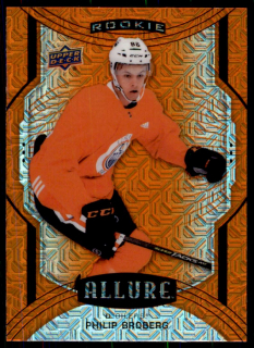 Hokejová karta Philip Broberg UD Allure 2020-21 Orange Slice Rookie č. 138