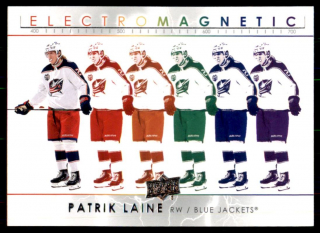 Hokejová karta Patrik Laine UD S1 2021-22 Electromagnetic č. EM-25