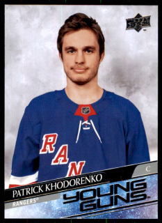 Hokejová karta Patrick Khodorenko UD Extended 2020-21 Young Guns č. 709