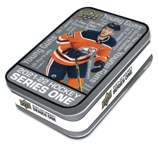 Box hokejových karet UD Series 1 2021-22 Tin Box