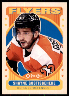 Hokejová karta Shayne Gostisbehere OPC 2021-22 Retro č. 348