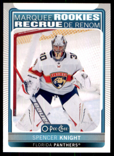 Hokejová karta Spencer Knight OPC 2021-22 Marquee Rookies č. 505