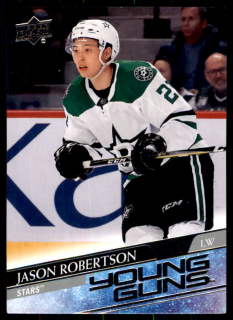Hokejová karta Jason Robertson UD S1 2020-21 Young Guns č. 235