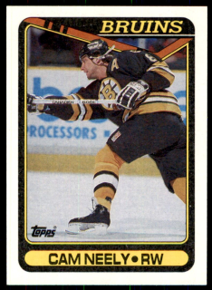 Hokejová karta Cam Neely Topps 1990-91 řadová č. 69