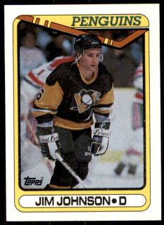 Hokejová karta Jim Johnson Topps 1990-91 řadová č. 98