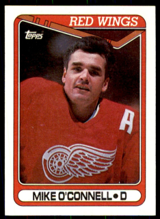 Hokejová karta Mike O'Connell Topps 1990-91 řadová č. 114