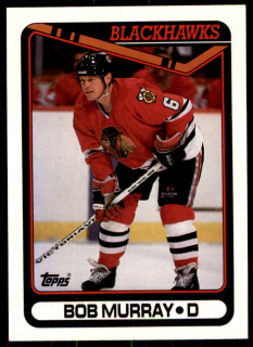 Hokejová karta Bob Murray Topps 1990-91 řadová č. 138