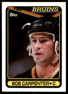 Hokejová karta Bob Carpenter Topps 1990-91 řadová č. 139