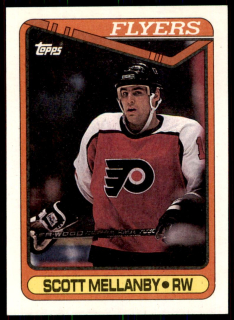 Hokejová karta Scott Mellanby Topps 1990-91 řadová č. 173