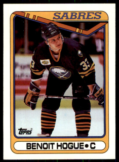 Hokejová karta Benoit Hogue Topps 1990-91 řadová č. 215