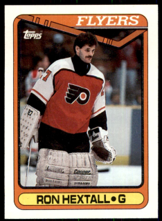 Hokejová karta Ron Hextall Topps 1990-91 řadová č. 243