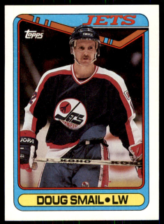 Hokejová karta Doug Smail Topps 1990-91 řadová č. 268