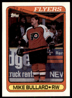 Hokejová karta Mike Bullard Topps 1990-91 řadová č. 274