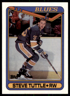 Hokejová karta Steve Tuttle Topps 1990-91 řadová č. 278