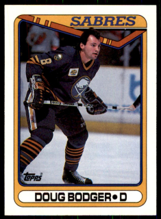 Hokejová karta Doug Bodger Topps 1990-91 řadová č. 282