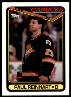 Hokejová karta Paul Reinhart Topps 1990-91 řadová č. 293