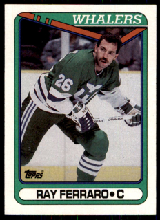 Hokejová karta Ray Ferraro Topps 1990-91 řadová č. 336