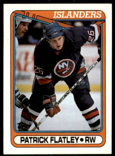 Hokejová karta Patrick Flatley Topps 1990-91 řadová č. 350