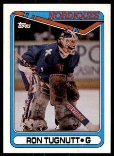 Hokejová karta Ron Tugnutt Topps 1990-91 řadová č. 367