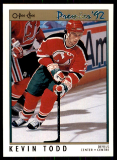 Hokejová karta Kevin Todd OPC Premier 1991-92 řadová č. 22