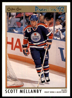 Hokejová karta Scott Mellanby OPC Premier 1991-92 řadová č. 30