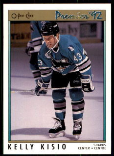 Hokejová karta Kelly Kisio OPC Premier 1991-92 řadová č. 69