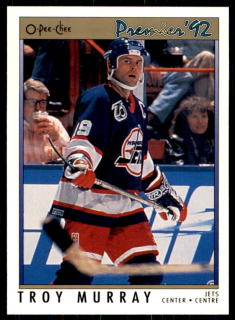 Hokejová karta Troy Murray OPC Premier 1991-92 řadová č. 75