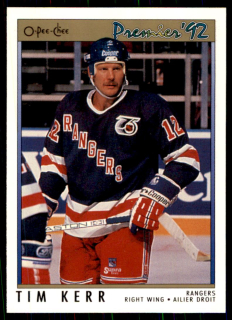 Hokejová karta Tim Kerr OPC Premier 1991-92 řadová č. 83
