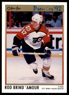 Hokejová karta Rod Brind'Amour OPC Premier 1991-92 řadová č. 94