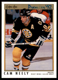 Hokejová karta Cam Neely OPC Premier 1991-92 řadová č. 107