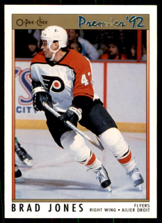 Hokejová karta Brad Jones OPC Premier 1991-92 řadová č. 115