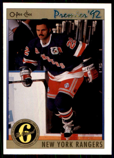 Hokejová karta Mike Gartner OPC Premier 1991-92 řadová ORIG6 č. 147