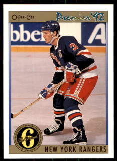Hokejová karta James Patrick OPC Premier 1991-92 řadová ORIG6 č. 172