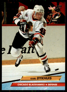 Hokejová karta Karl Dykhuis Fleer Ultra 1992-93 Rookie č. 274