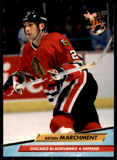 Hokejová karta Bryan Marchment Fleer Ultra 1992-93 řadová č. 278