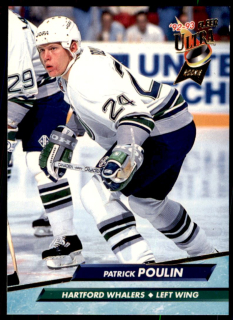 Hokejová karta Patrick Poulin Fleer Ultra 1992-93 Rookie č. 304