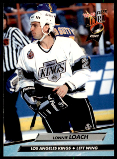 Hokejová karta Lonnie Loach Fleer Ultra 1992-93 řadová č. 309