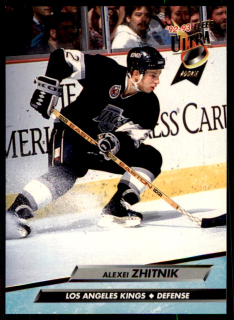 Hokejová karta Alexei Zhitnik Fleer Ultra 1992-93 řadová č. 314