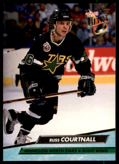 Hokejová karta Russ Courtnall Fleer Ultra 1992-93 řadová č. 316