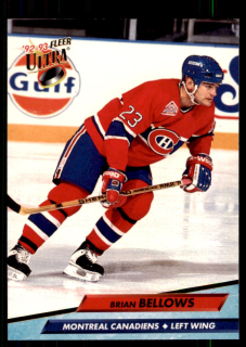 Hokejová karta Brian Bellows Fleer Ultra 1992-93 řadová č. 324