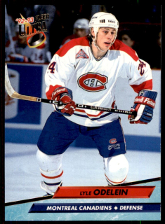 Hokejová karta Lyle Odelein Fleer Ultra 1992-93 řadová č. 331
