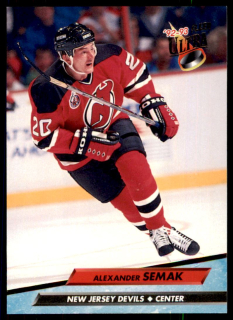 Hokejová karta Alexander Semak Fleer Ultra 1992-93 řadová č. 341