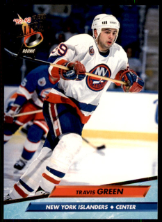 Hokejová karta Travis Green Fleer Ultra 1992-93 Rookie č. 343