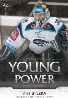 Hokejová karta Aleš Stezka OFS 17/18 S.I. Young Power