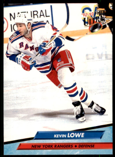 Hokejová karta Kevin Lowe Fleer Ultra 1992-93 řadová č. 356