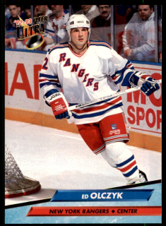 Hokejová karta Ed Olczyk Fleer Ultra 1992-93 řadová č. 357