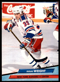 Hokejová karta Doug Weight Fleer Ultra 1992-93 řadová č. 358